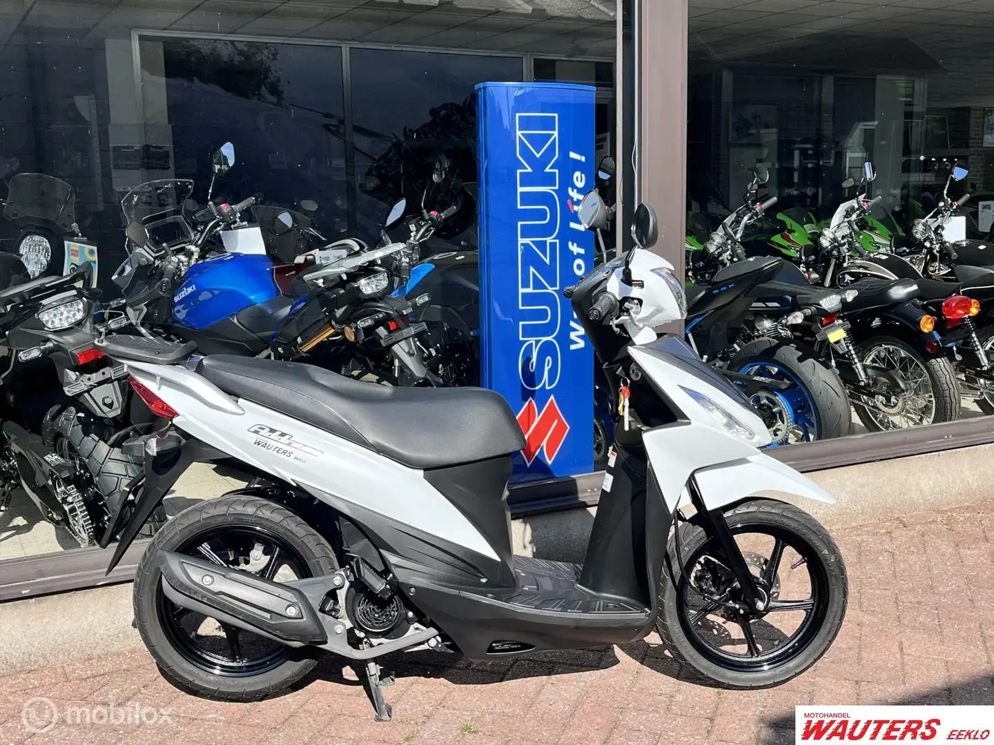 Suzuki Address 110 Blanc - 2