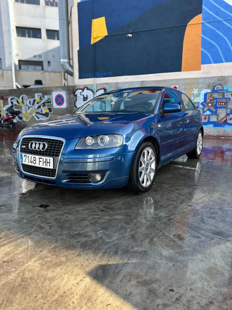 Audi A3 2.0TDI Ambiente Azul - 1