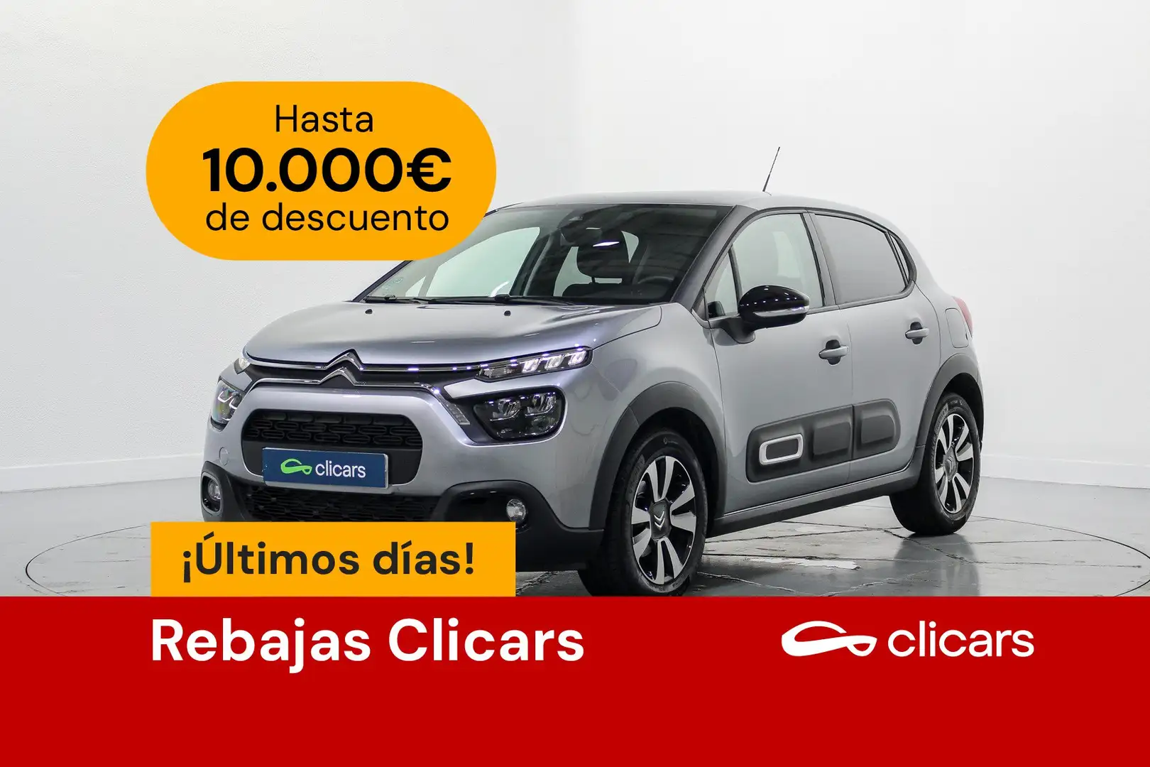 Citroen C3 Origin 1.2 PureTech S&S Max EAT6 110 Argent - 1