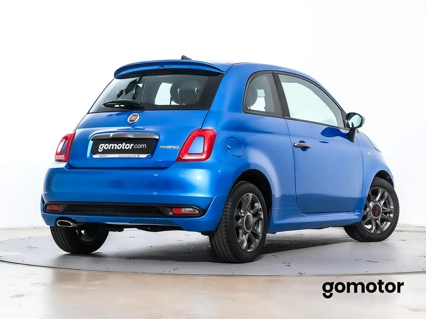 Fiat 500 SPORT 1.0 HYBRID 70 3P Bleu - 2