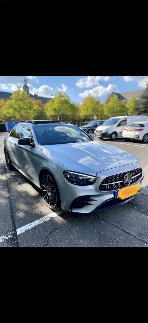 Mercedes-Benz E 200 full option pack amg pack night edition Argent - 1