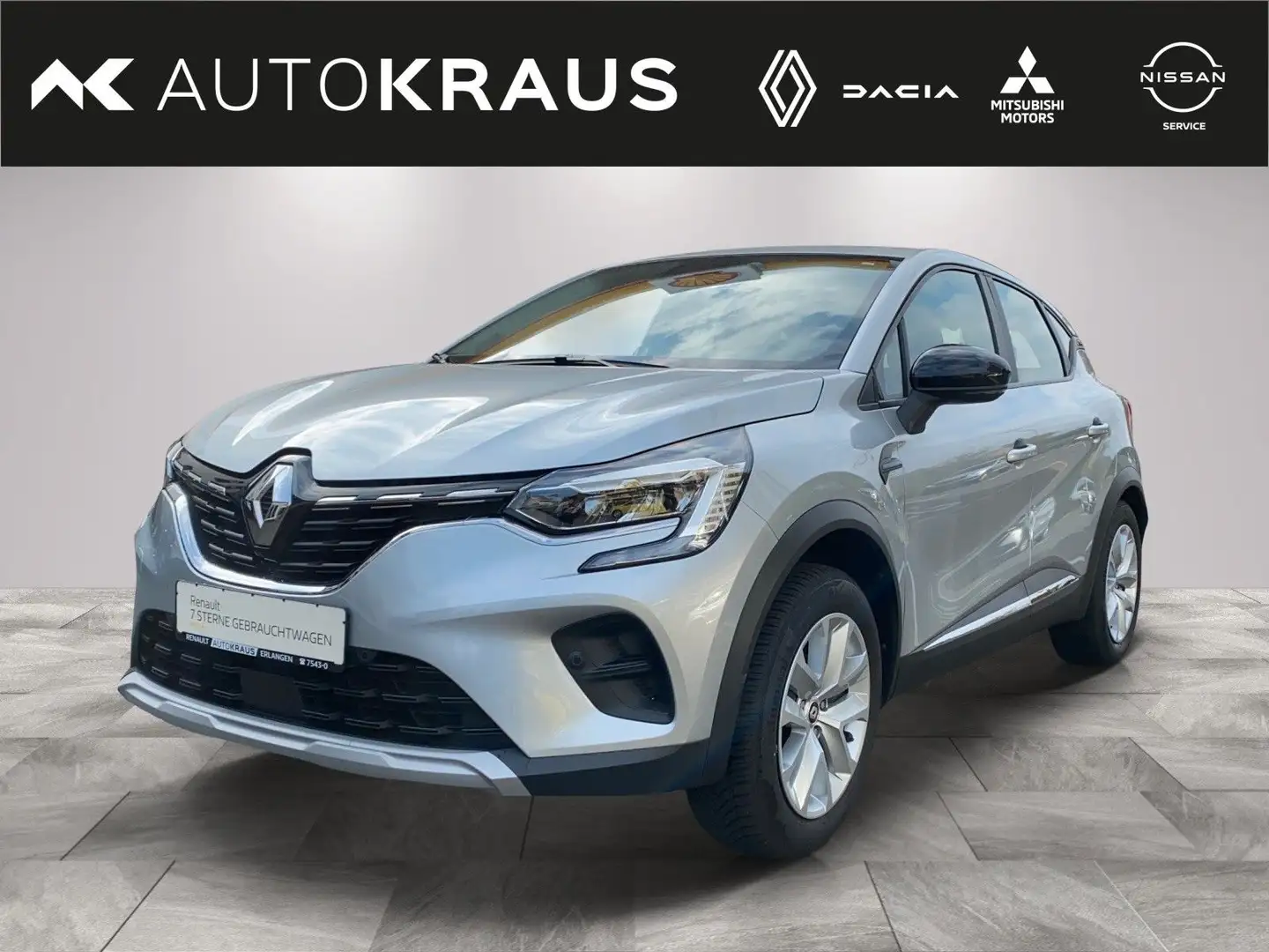Renault Captur BUSINESS Edition TCe 90,City-Komfort,SHZ Grijs - 1