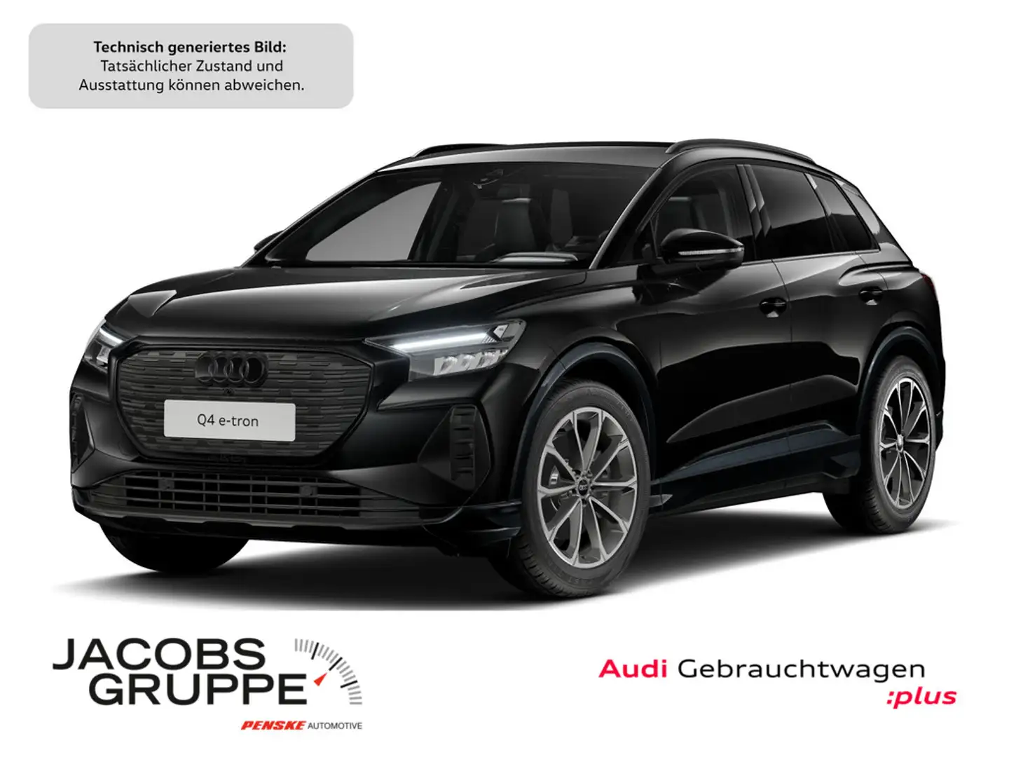 Audi Q4 e-tron Schwarz - 1