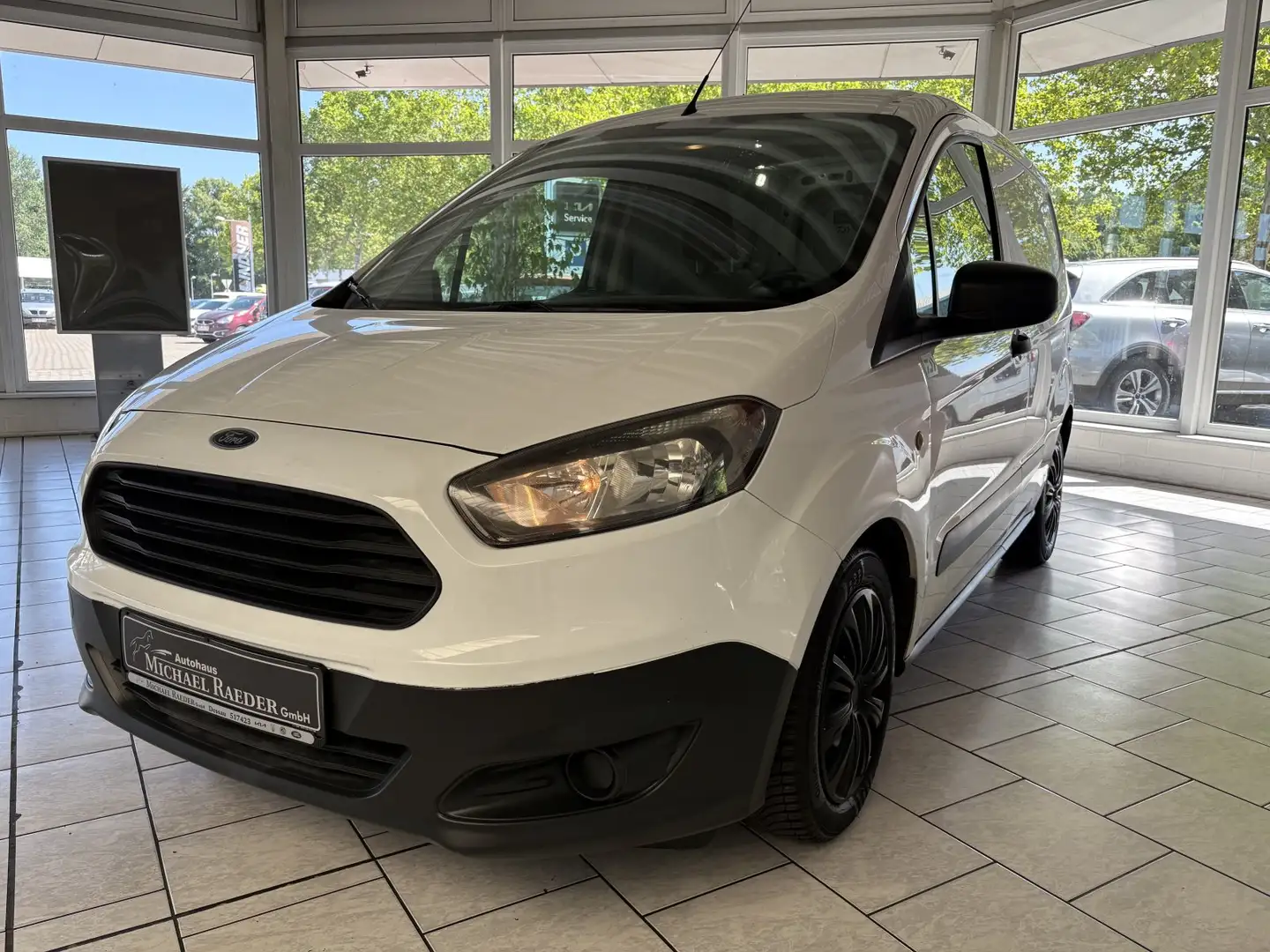 Ford Transit Courier Courier  Kasten FSHZ Blanc - 2