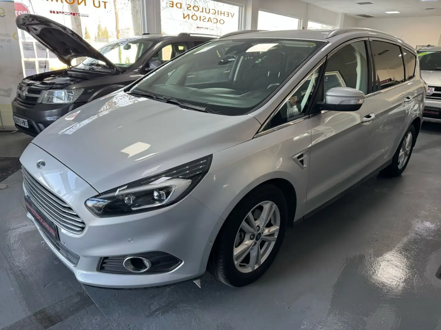 Ford S-Max 2.0TDCi Titanium 180 Argent - 1