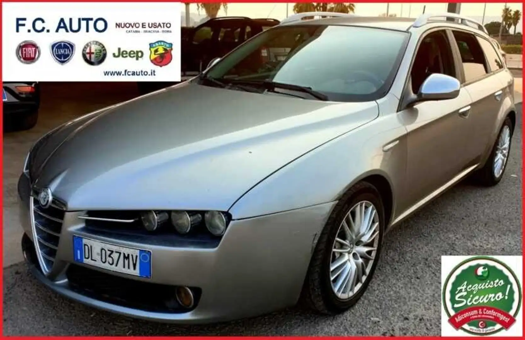 Alfa Romeo 159 1.9 JTDm 16V Sportwagon Progression Gris - 1