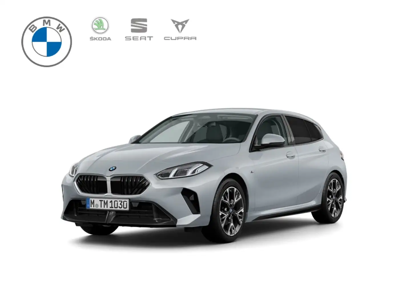 BMW 120 d M Sport EU6e Sportpaket AD AHK-abnehmbar Navi Di Grau - 1