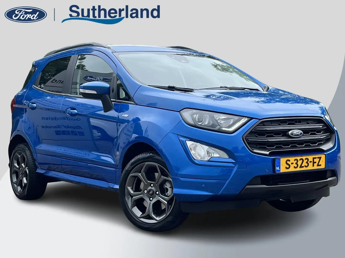 Ford EcoSport 1.0 EcoBoost ST-Line 125 Pk | Winter Pack | Cruise Blauw - 1