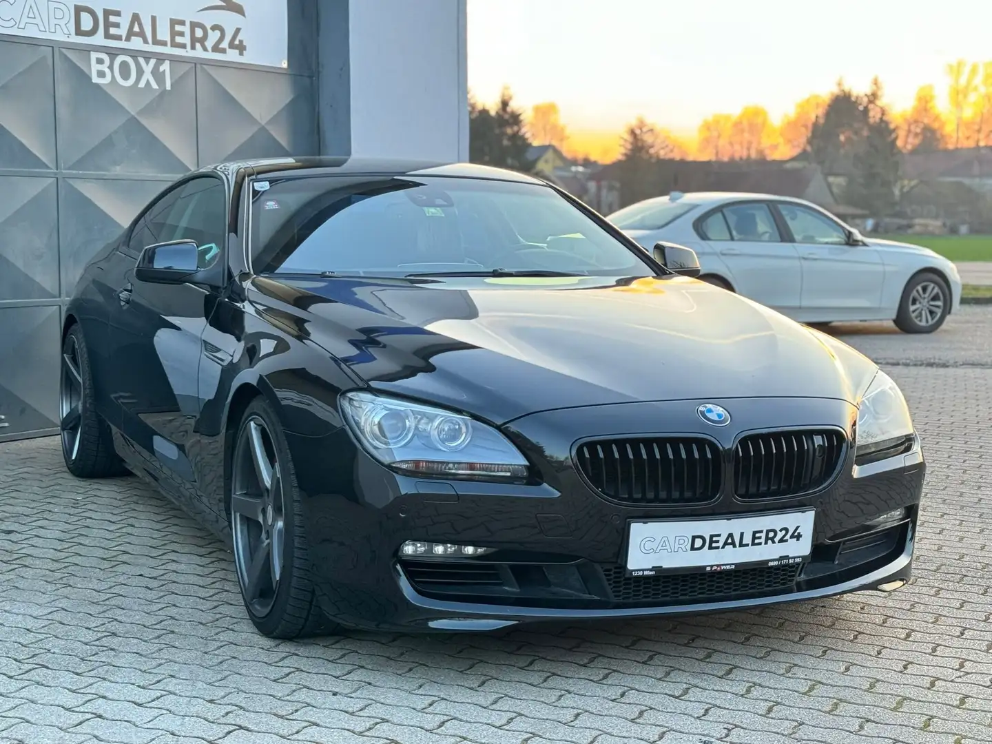 BMW 640 640d Coupé Österreich-Paket Aut. Чорний - 2