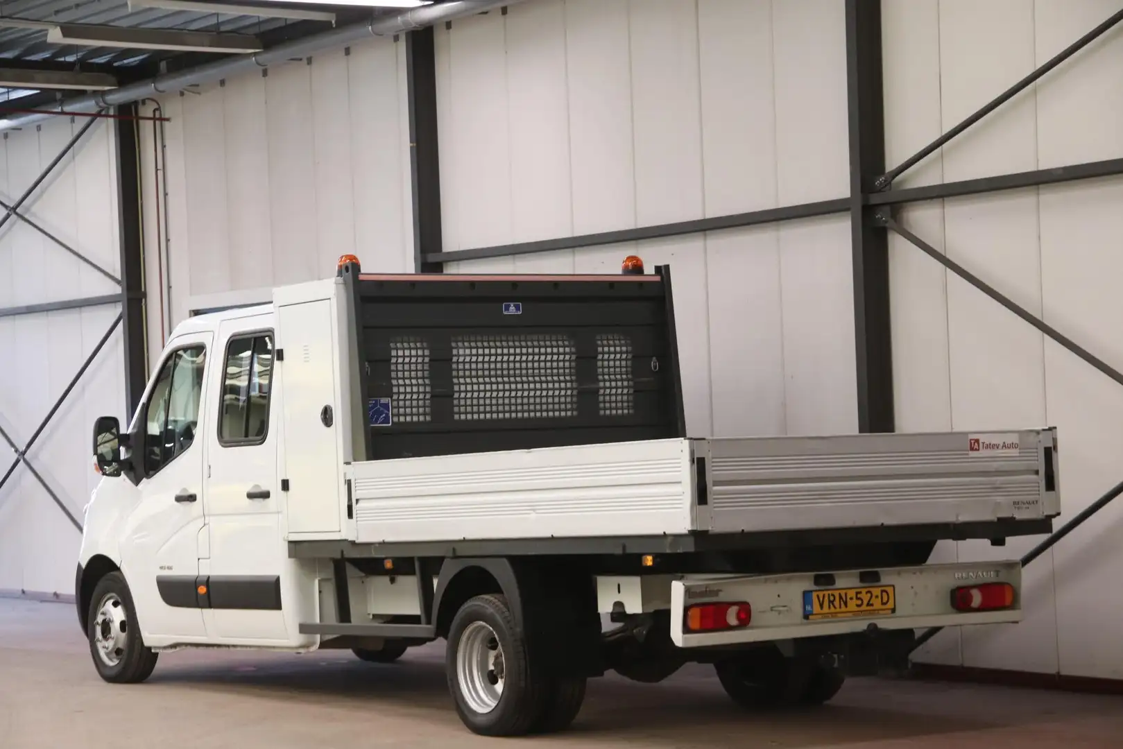 Renault Master 2.3 dCi DC DUBBEL CABINE OPEN LAADBAK Wit - 2