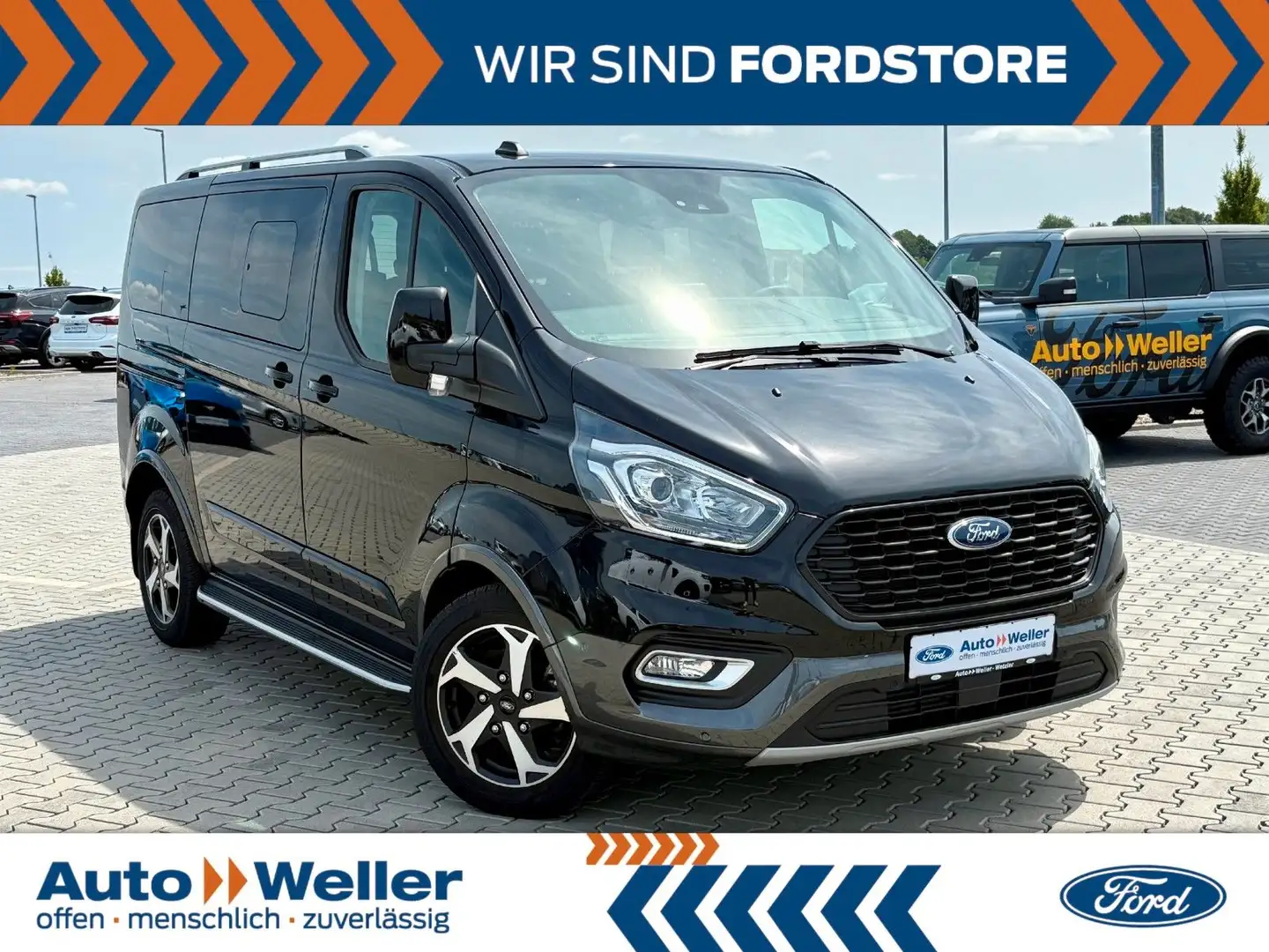 Ford Tourneo Custom 2.0 TDCi L1 Active ACC 1. Hand Nero - 1