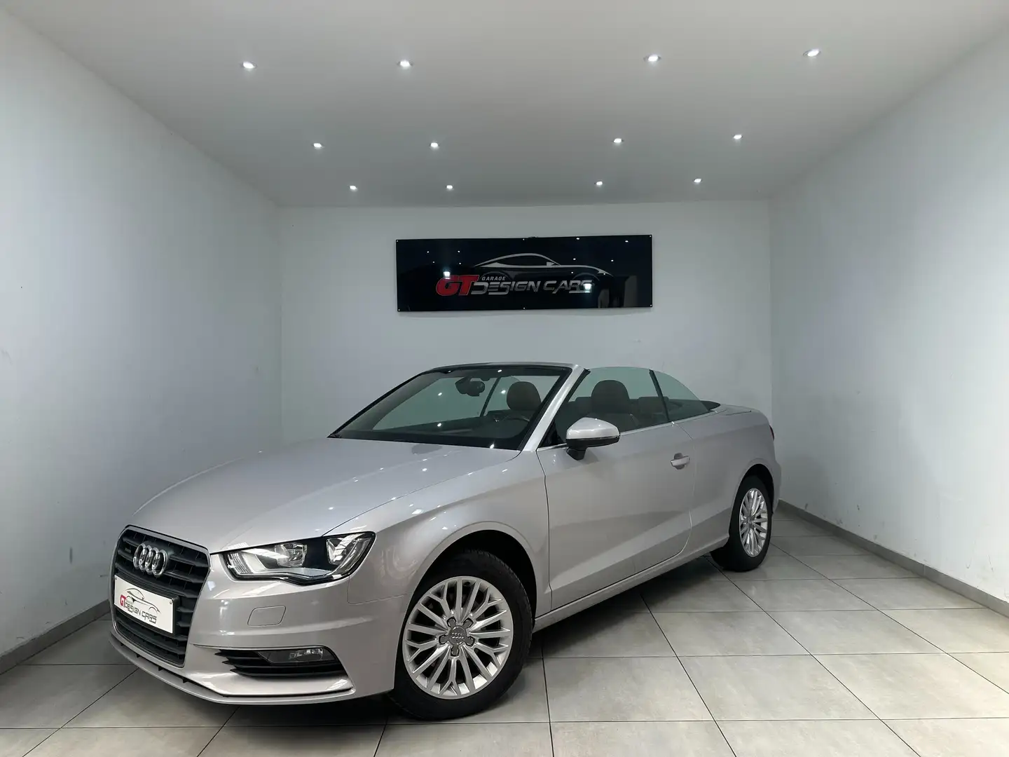 Audi A3 A3 Cabriolet 2.0 TDi Quattro*GARANTIE 12 MOIS*GPS* Gris - 1