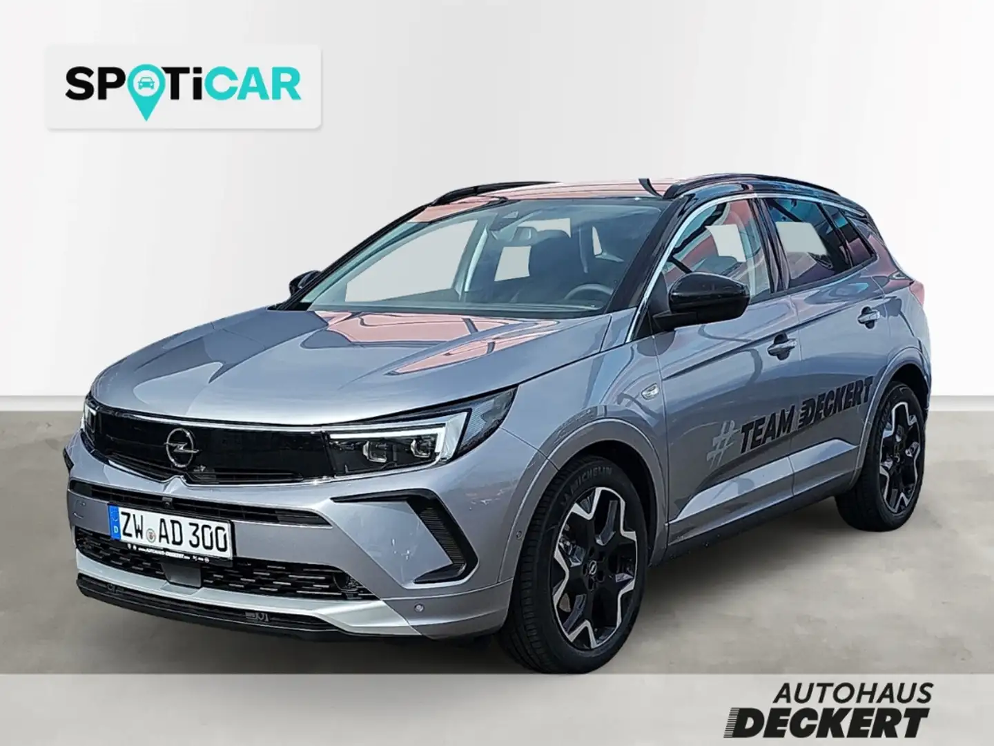 Opel Grandland Ultimate 1.2 Turbo Navi Leder 360 Kamera Klimasitz Argent - 1