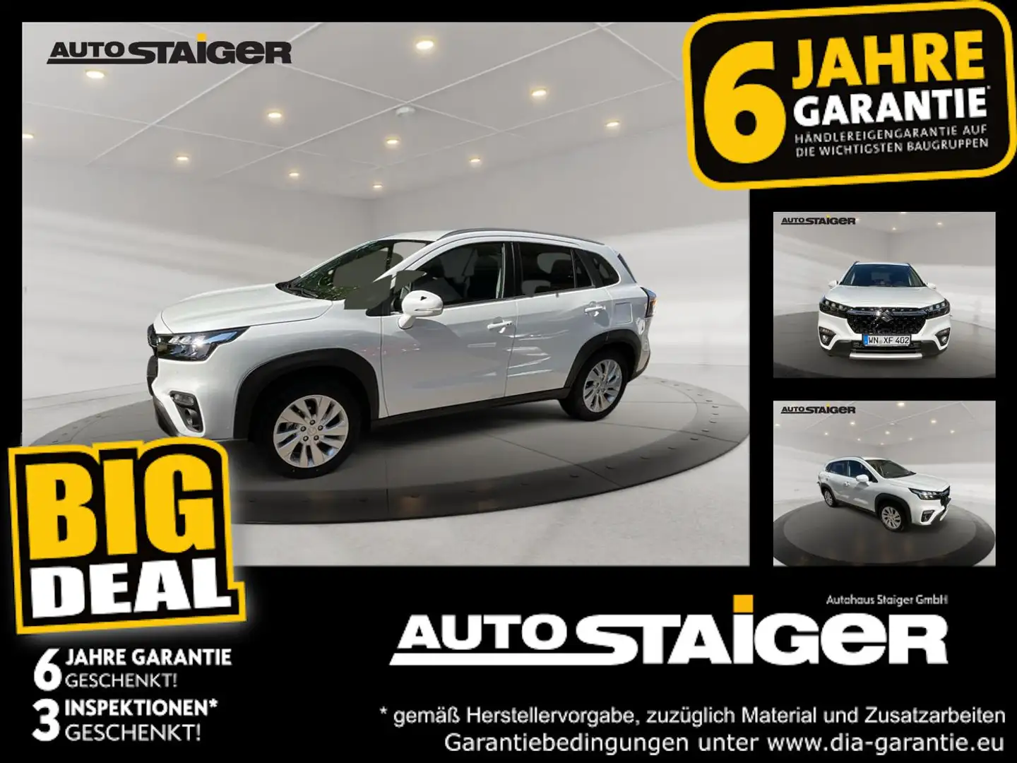 Suzuki S-Cross 1.5 Dualjet Comfort 6 Jahre Garantie !! Weiß - 1