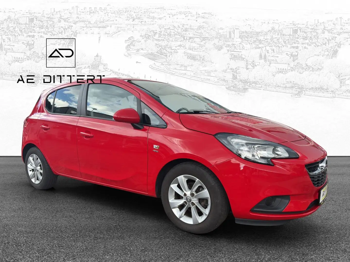 Opel Corsa E Active +Carplay+PP+SHZ/LHZ+ Rot - 2