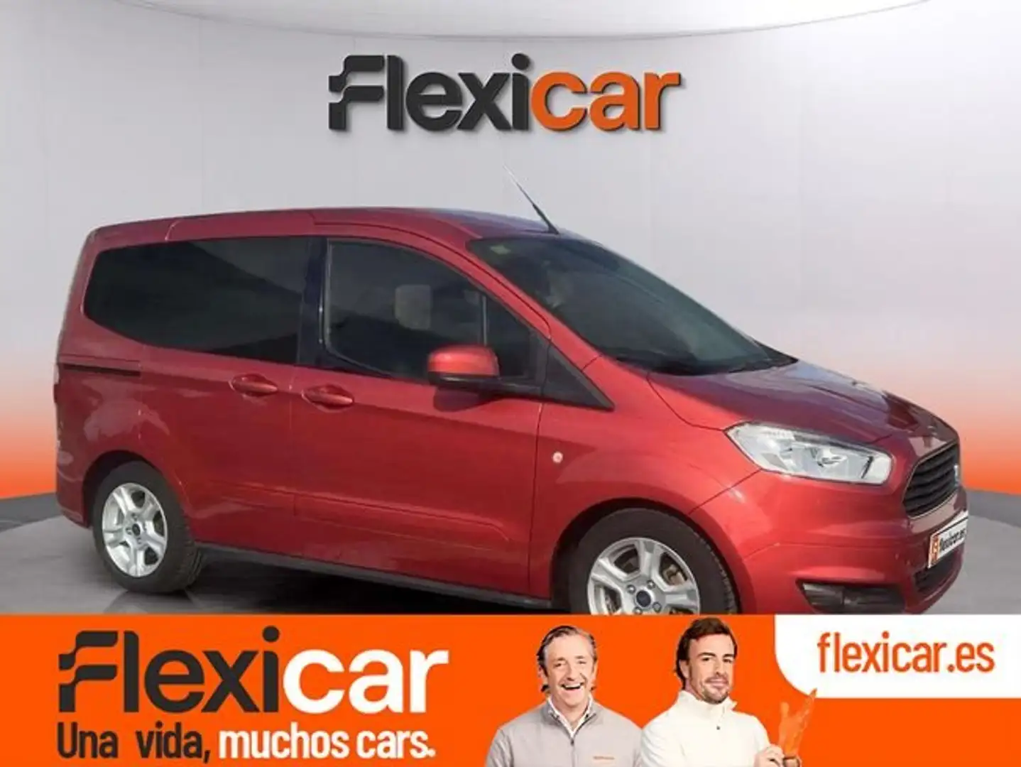 Ford Tourneo Courier 1.5TDCi Trend 95 Rojo - 1