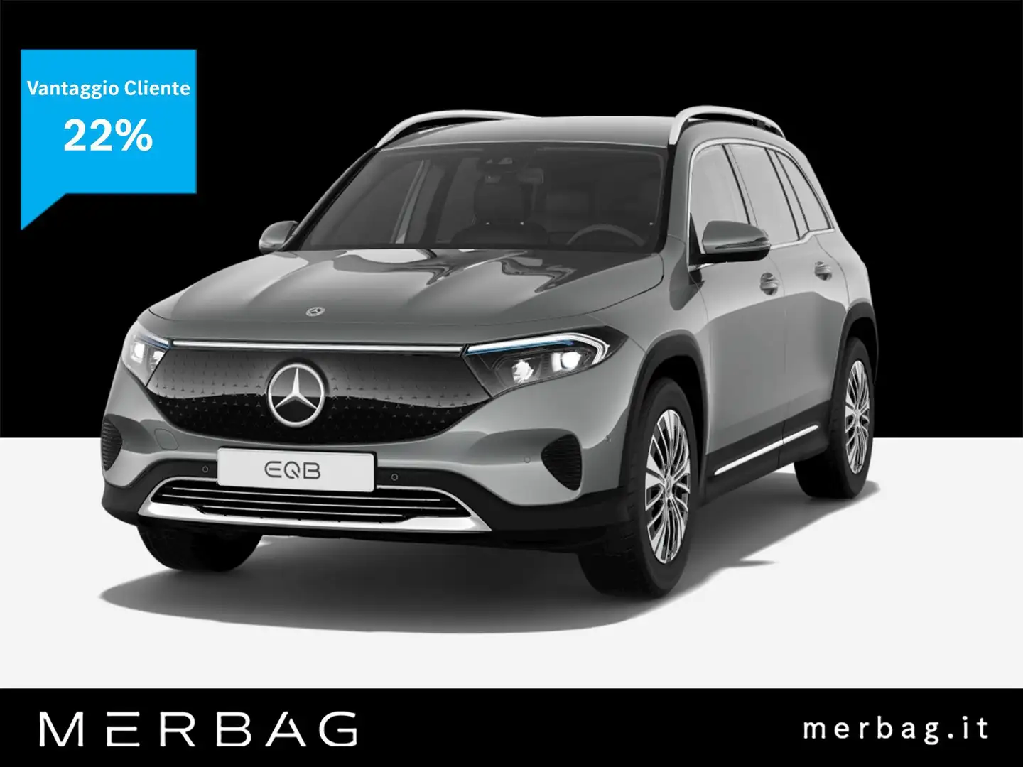 Mercedes-Benz EQB 350 4Matic Progressive Advanced Grau - 1
