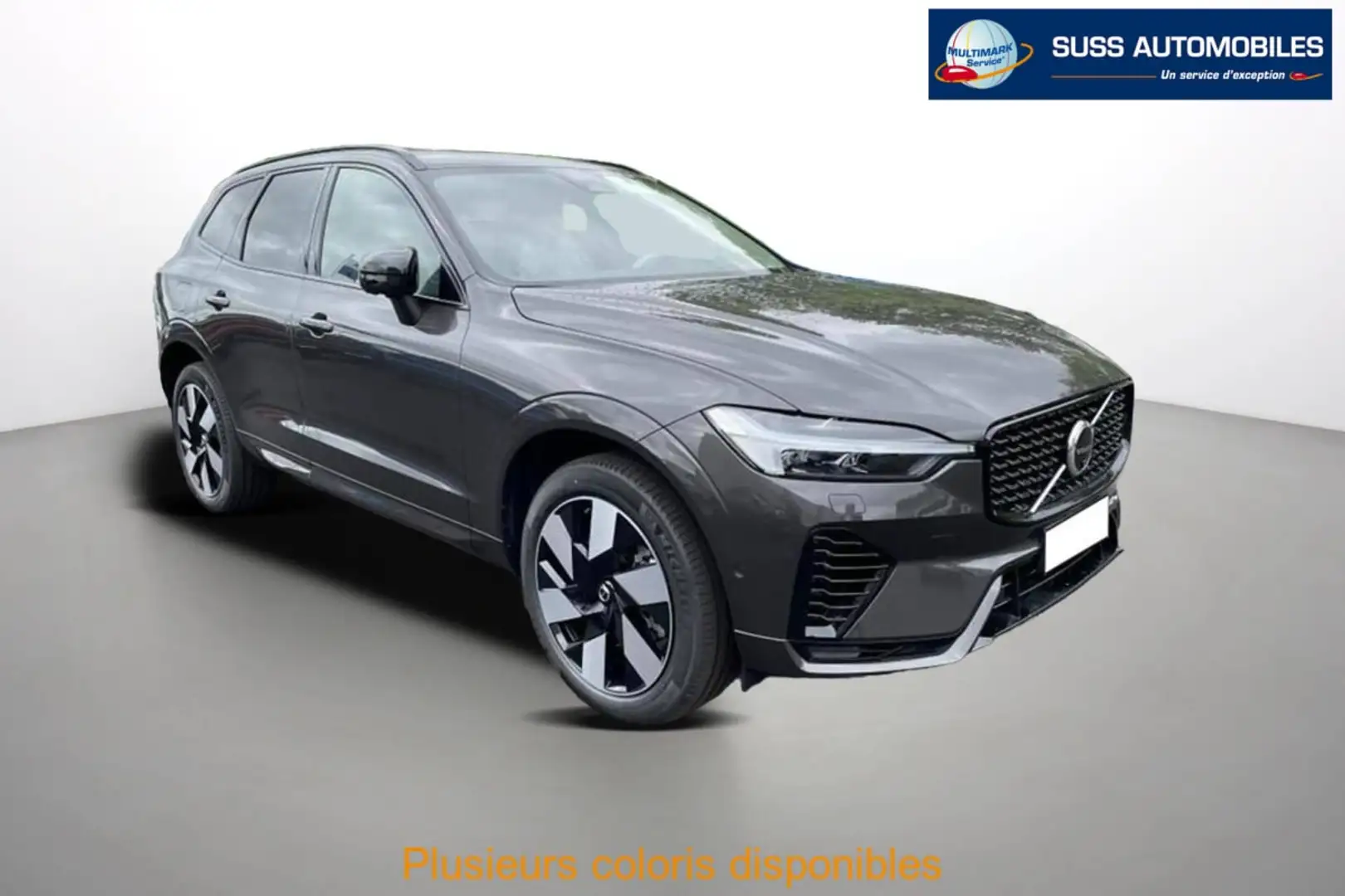 Volvo XC60 T6 AWD Hybride rechargeable 253 ch+145 ch Geartron Gris - 1