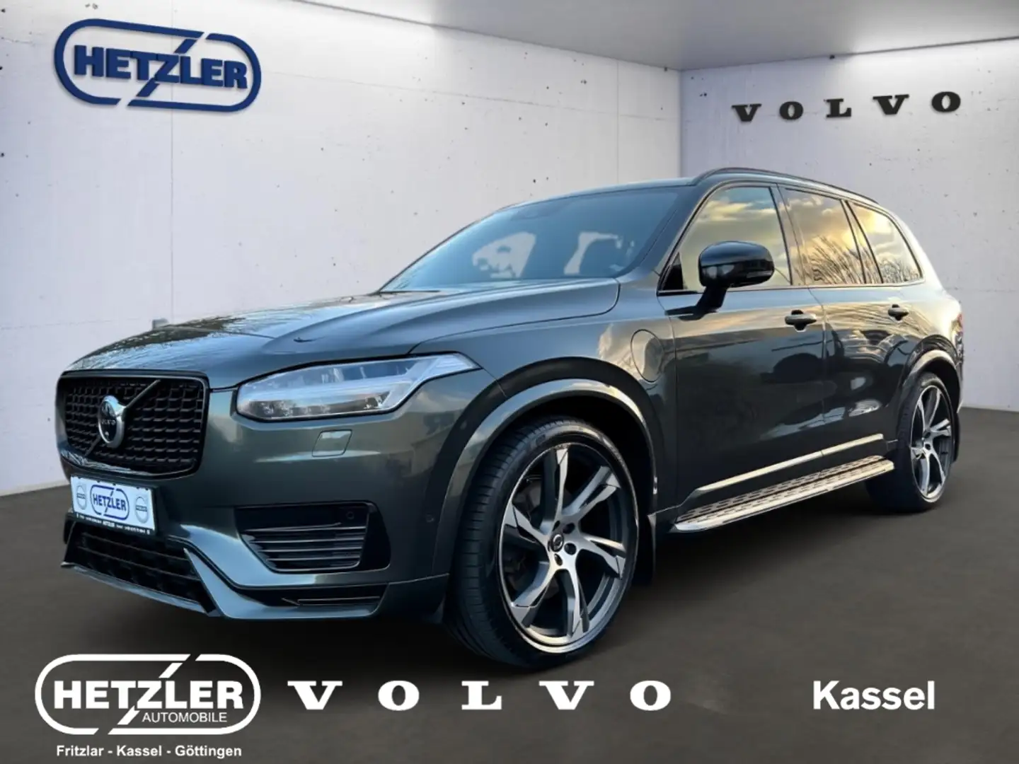 Volvo XC90 R Design Recharge Plug-In Hybrid AWD T8 Twin Engin Gri - 1