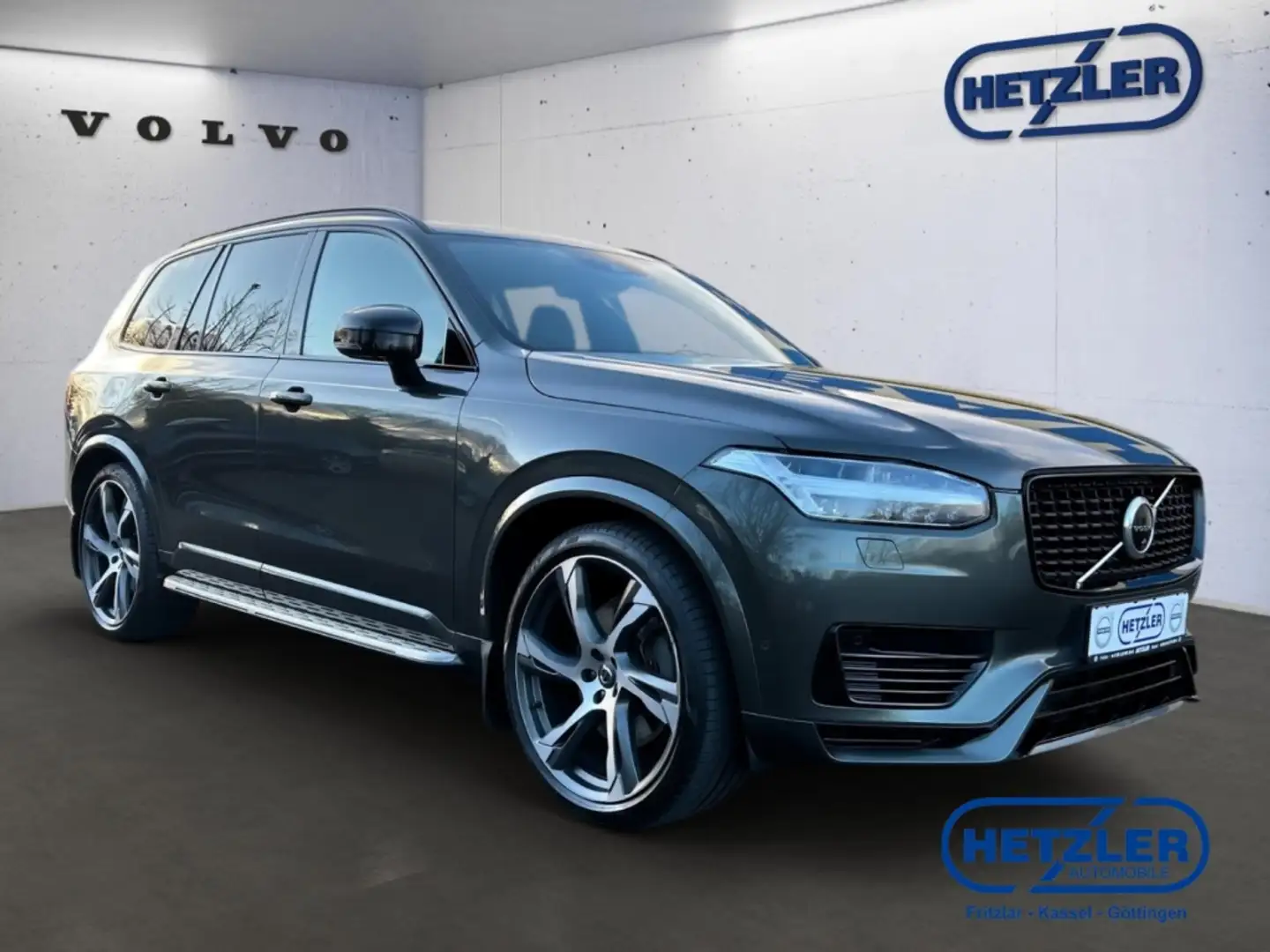 Volvo XC90 R Design Recharge Plug-In Hybrid AWD T8 Twin Engin Gri - 2