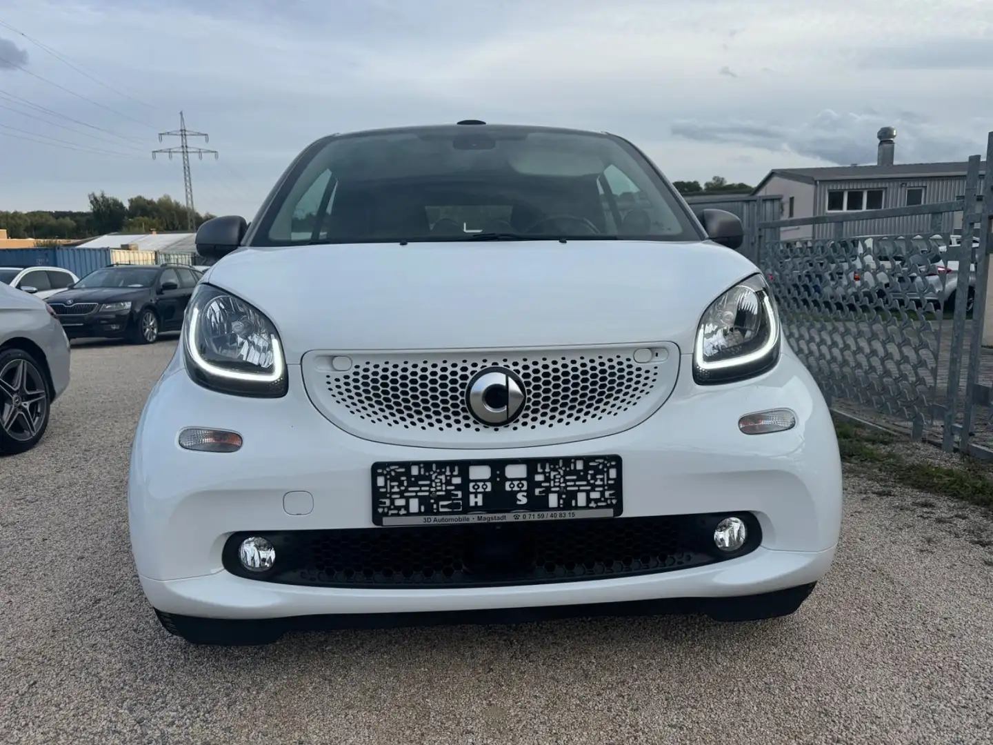smart forTwo cabrio electric drive / EQ,Leder,Navi Gris - 2