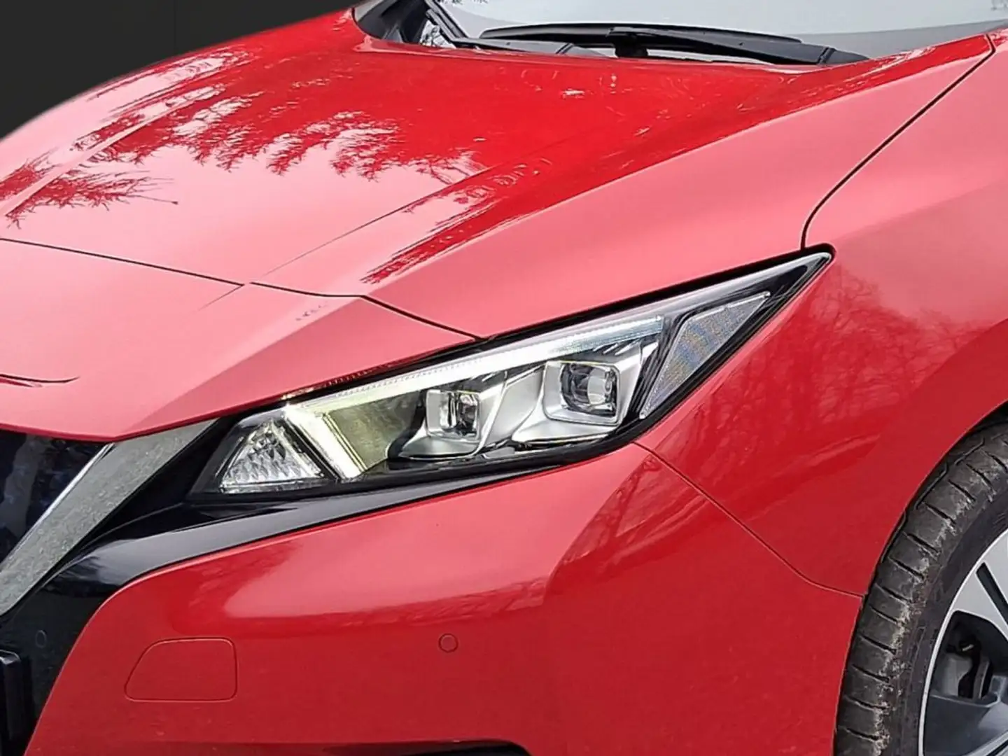 Nissan Leaf 62 kWh e+ N-Connecta Winter LED Rood - 2