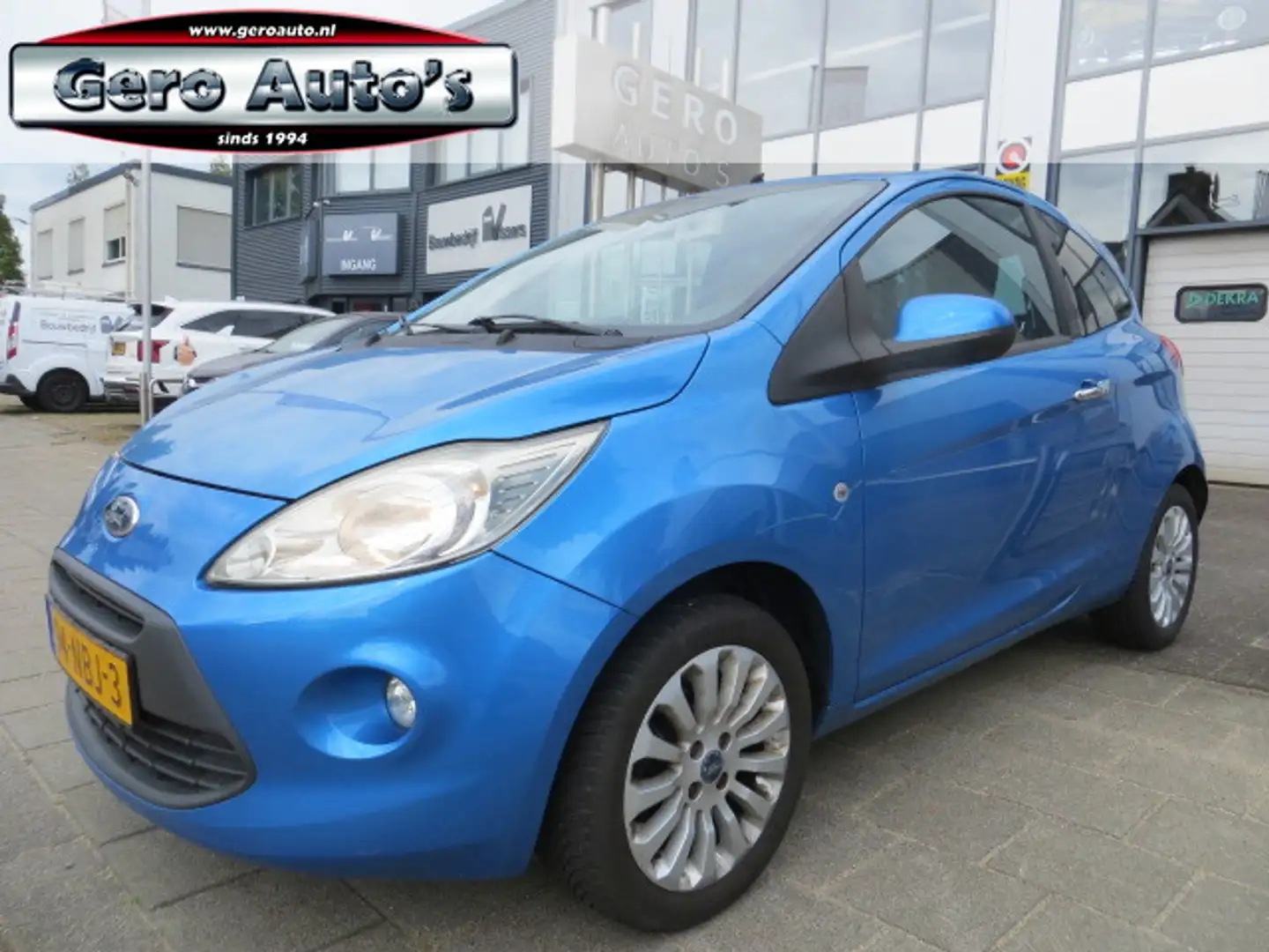 Ford Ka/Ka+ 1.2 Titanium X nw apk nl-auto airco elec pakket lm Синий - 1