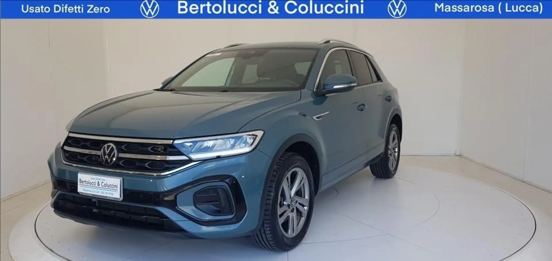Volkswagen T-Roc 2.0 TDI SCR R-Line Blau - 1