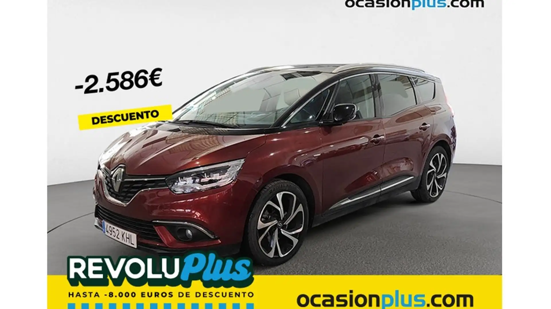 Renault Grand Scenic 1.6dCi Zen EDC 118kW Rojo - 1