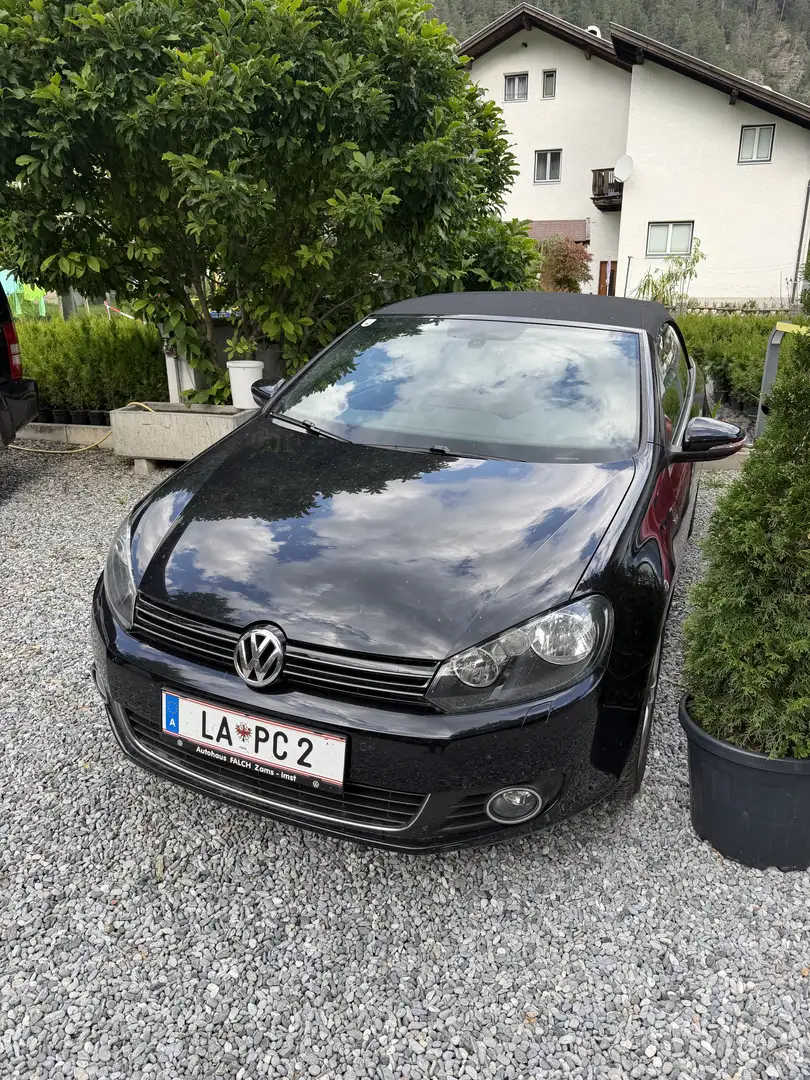 Volkswagen Golf Cabriolet Cabrio Rabbit 2012 BMT 1,2 TSI Schwarz - 1