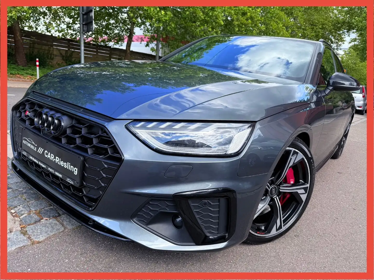 Audi S4 TDI Quattro Avant/LEDER/VIRTUAL TACHO/I HAND Grau - 1
