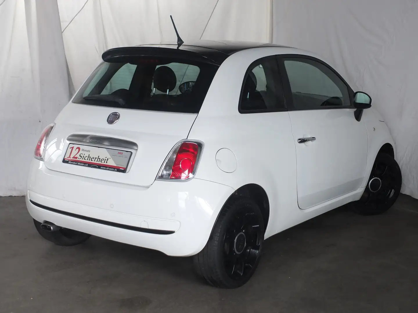 Fiat 500 TWIN AIR PLUS KLIMA BLUE&ME SPORTPAKET Bianco - 2