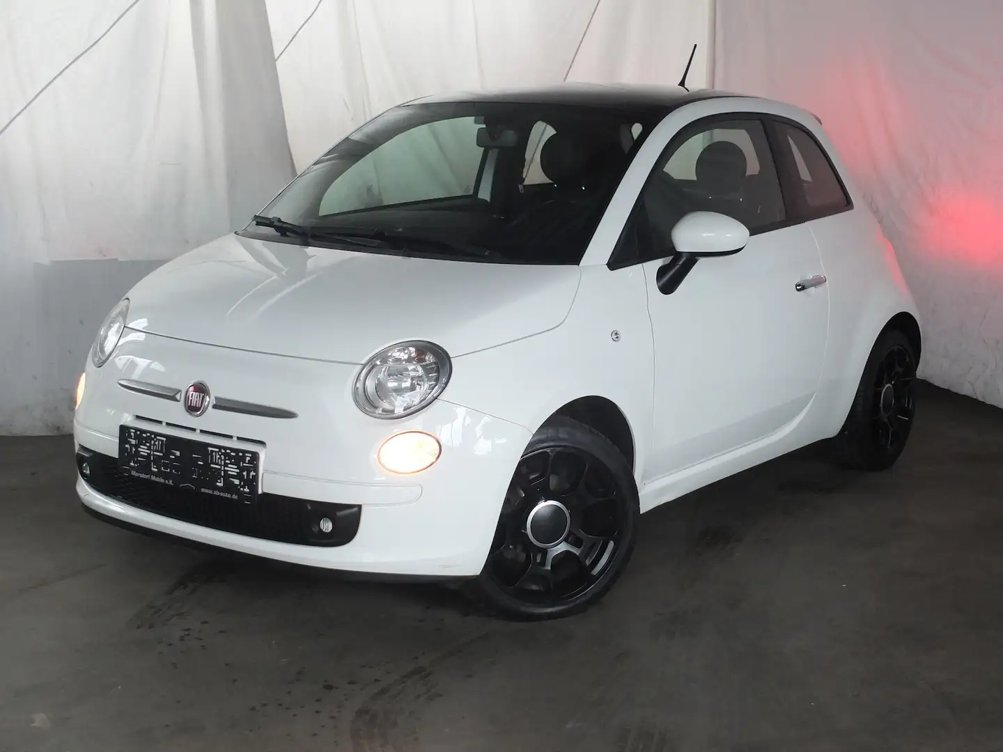 Fiat 500 TWIN AIR PLUS KLIMA BLUE&ME SPORTPAKET Blanco - 1