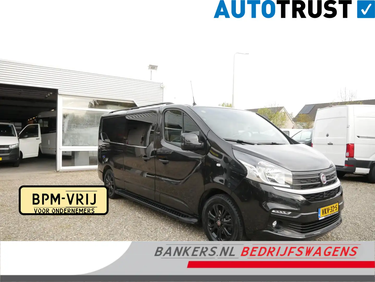 Fiat Talento 2.0 MultiJet 145PK, L2H1, Dubbel Cabine, Airco Noir - 1