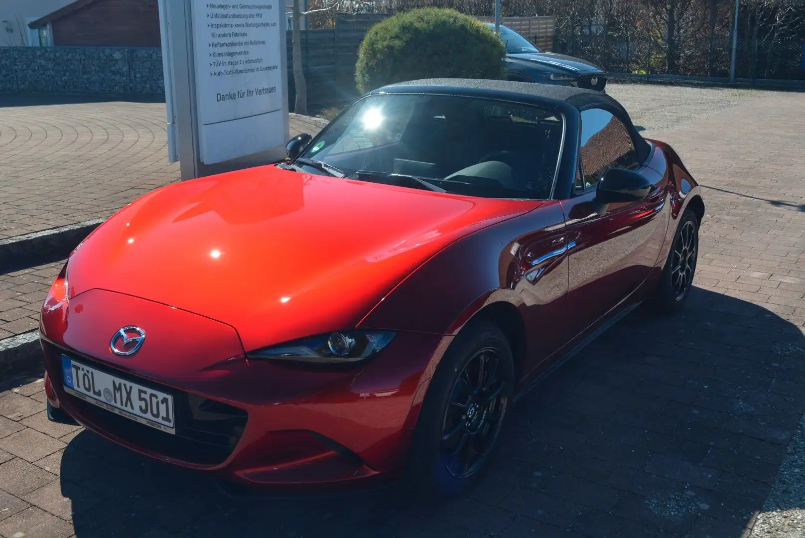 Mazda MX-5 Homura NAVI LED BOSE KAMERA... Piros - 2