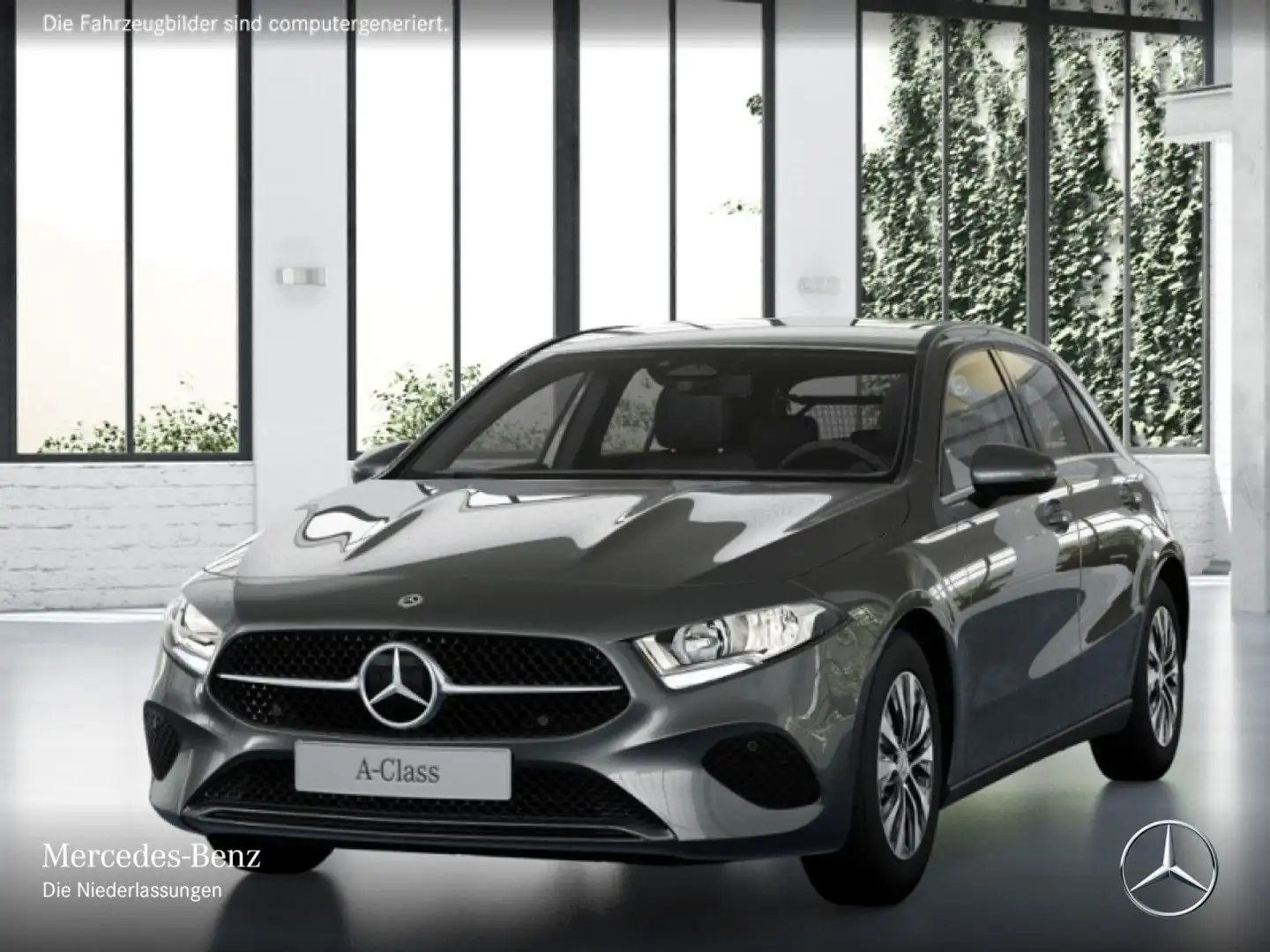 Mercedes-Benz A 200 KAMERA+7G Grau - 2