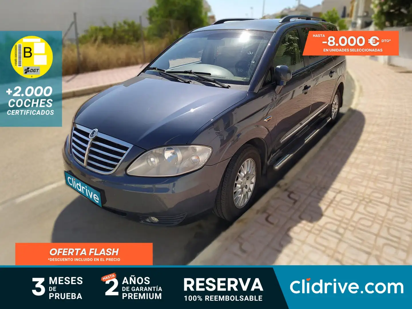 SsangYong Rodius 270 Xdi Limited Gris - 1