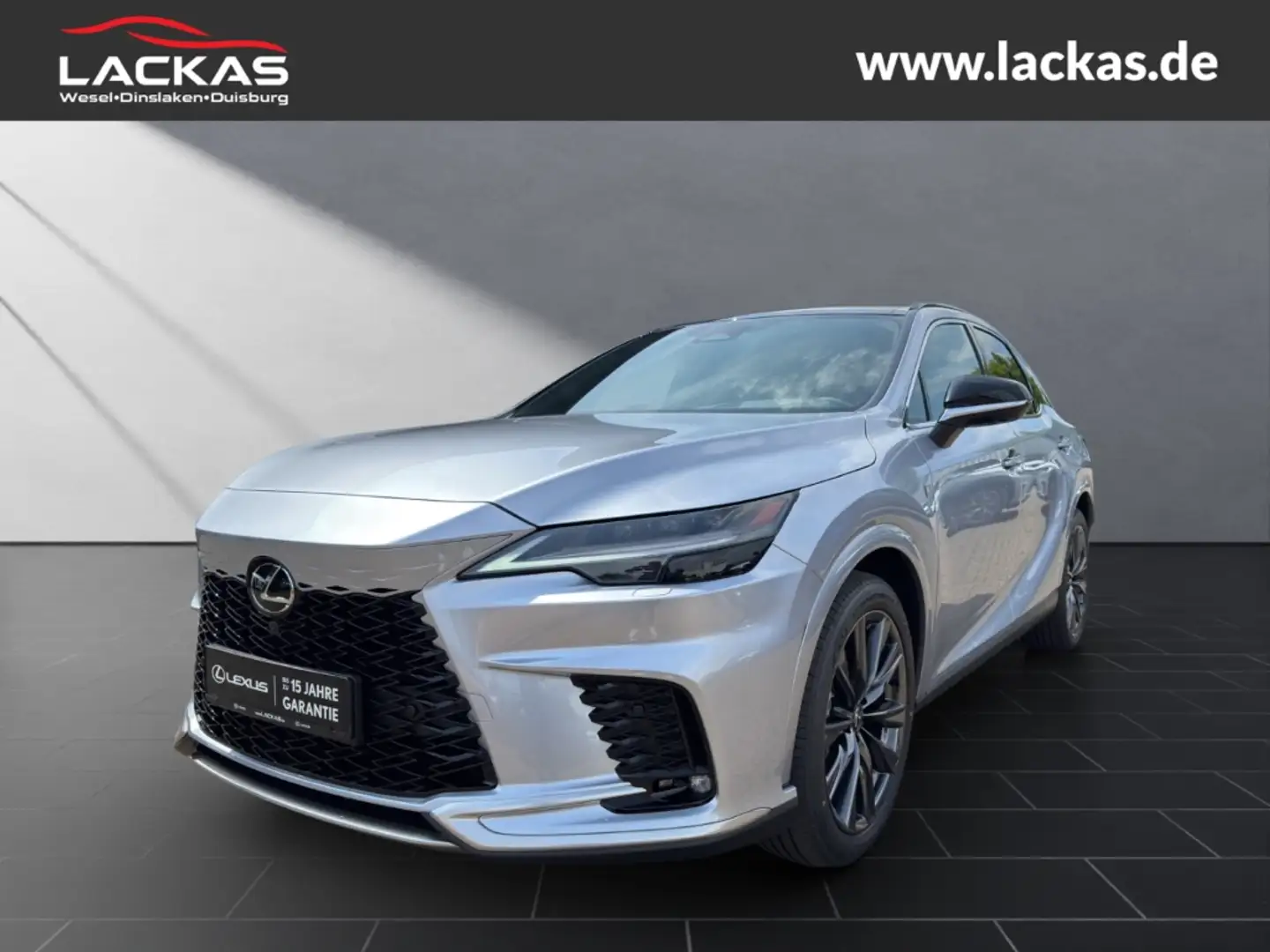 Lexus RX 450h E-FOUR*F-SPORT*DESIGN*PANO*HUD*INKL.AHK* Zilver - 1