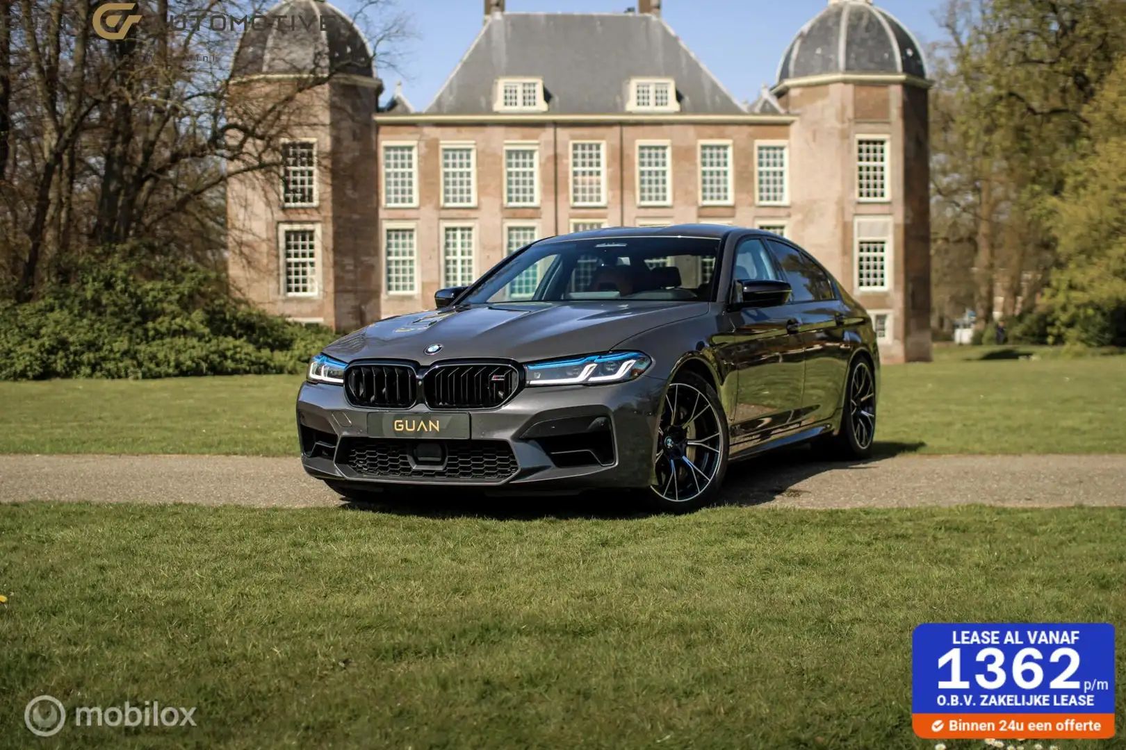BMW M5 5-serie Competition Grijs - 1