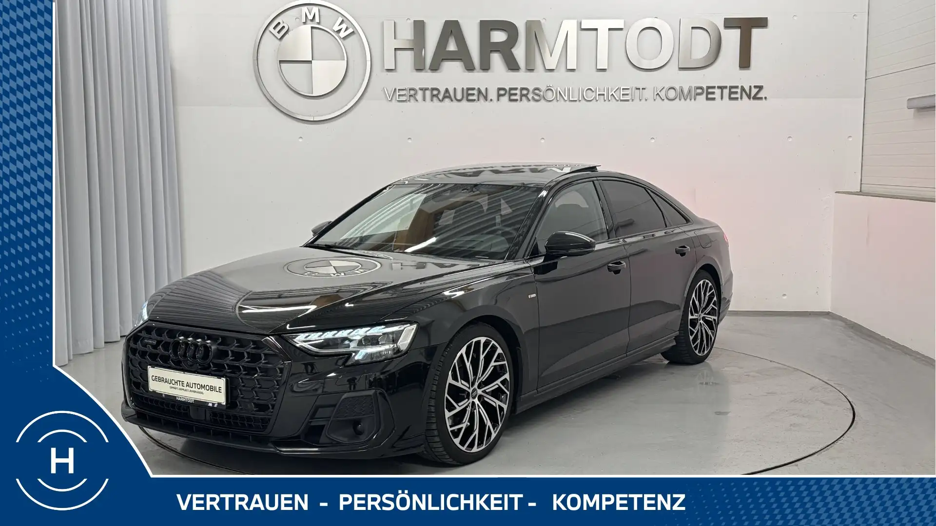 Audi A8 60 TFSI e quattro *Pano / B&O / AHK* Schwarz - 1