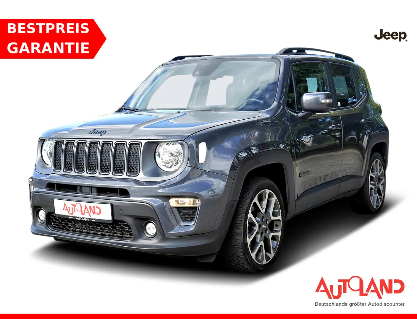 Jeep Renegade 1.3 PHEV 4x4 Aut. Navi ACC Parkassist Grau - 1