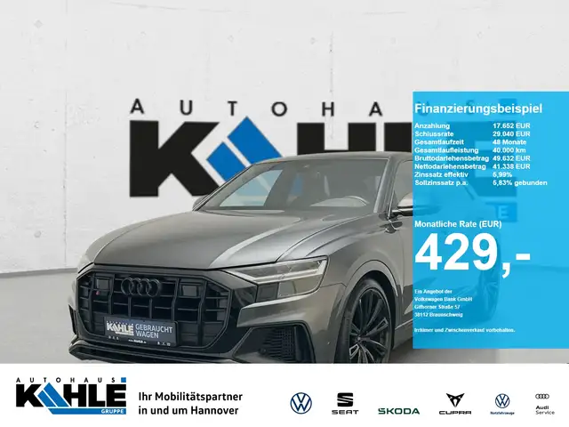 Audi SQ8 4.0 TFSI tiptronic quattro competition plus