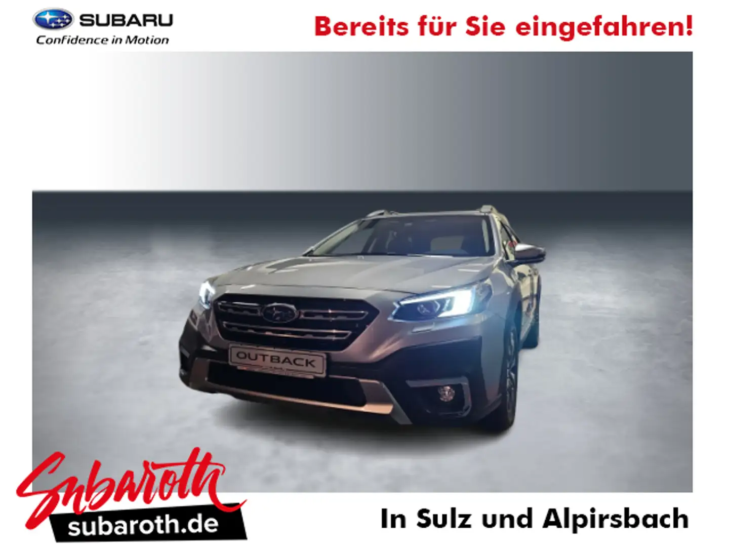 Subaru OUTBACK Outback 2.5i Platinum Allrad Leder Schiebedach Silber - 1