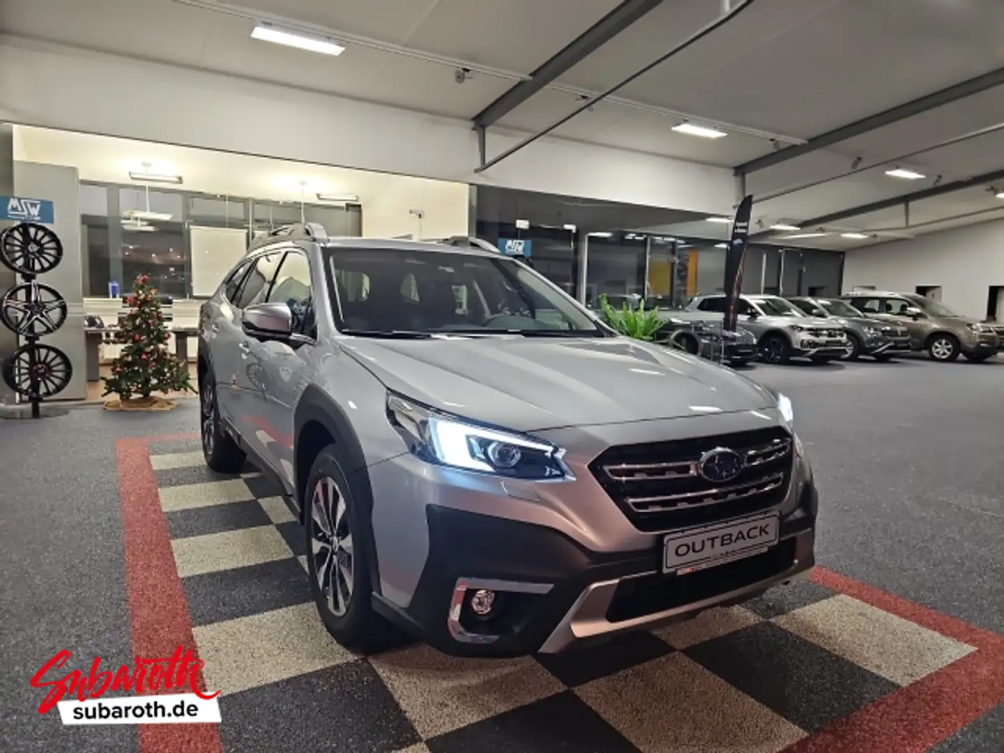 Subaru OUTBACK Outback 2.5i Platinum Allrad Leder Schiebedach Silber - 2