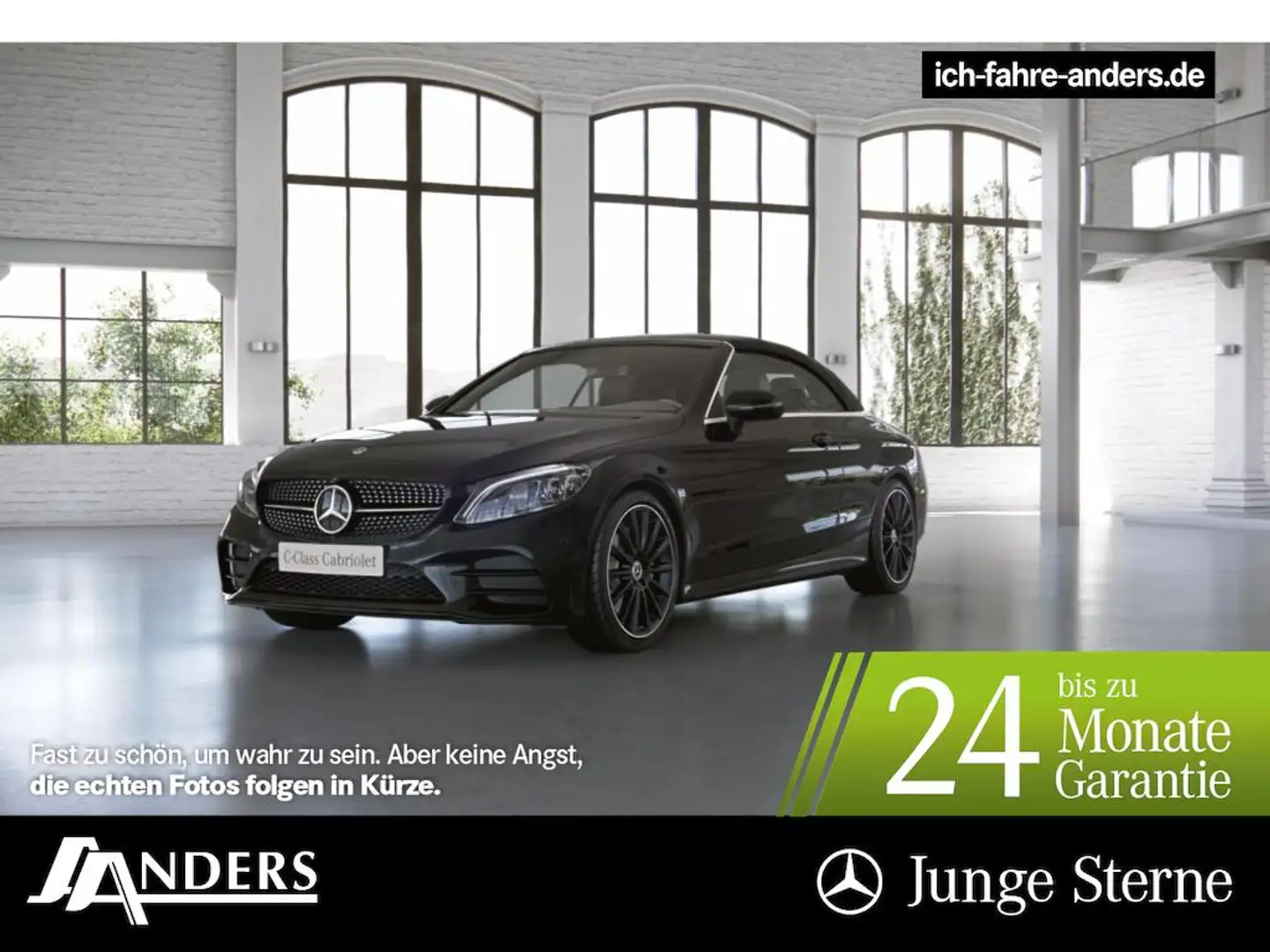 Mercedes-Benz C 200 AMG+COM+digCock+Dist+Burm+36+M-BEAM Schwarz - 1