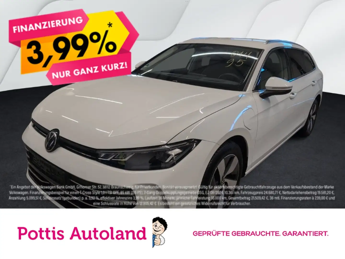 Volkswagen Passat Variant 1.5 TSI eHybrid DSG BUSINESS AHK NAVI LED ACC Weiß - 1