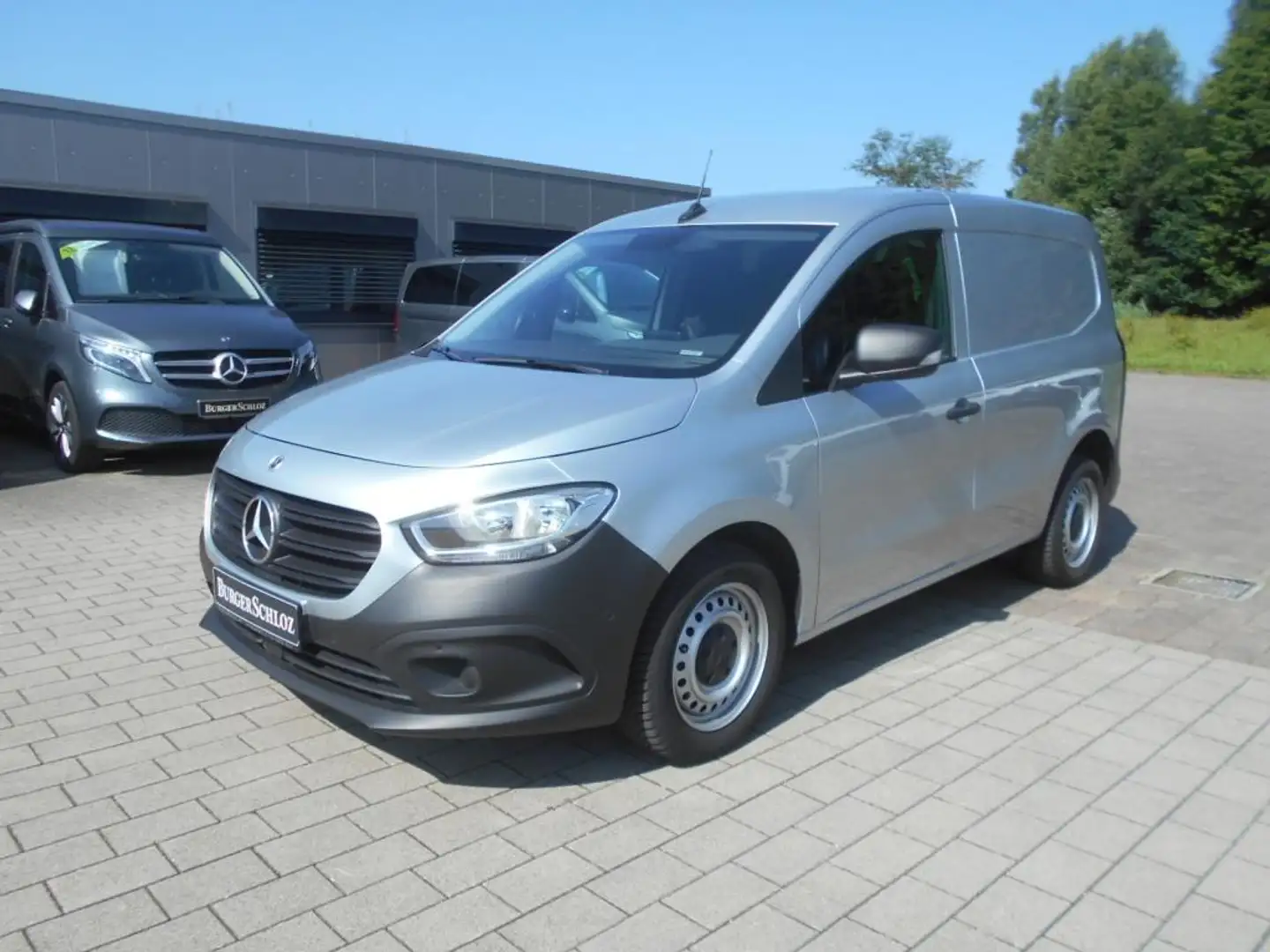 Mercedes-Benz Citan 113 KA Klima NAVI Kamera Tempomat 180° Heckflügelt Ezüst - 1