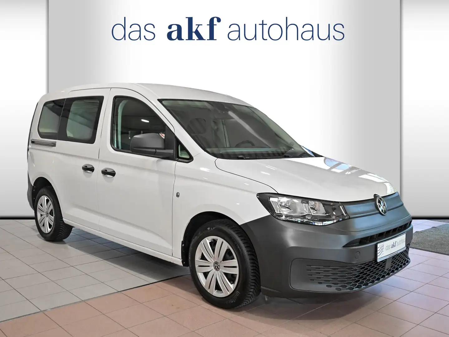 Volkswagen Caddy 1.5 TSI Kombi-Klima*Tempomat*USB*Spurhalteas Weiß - 2