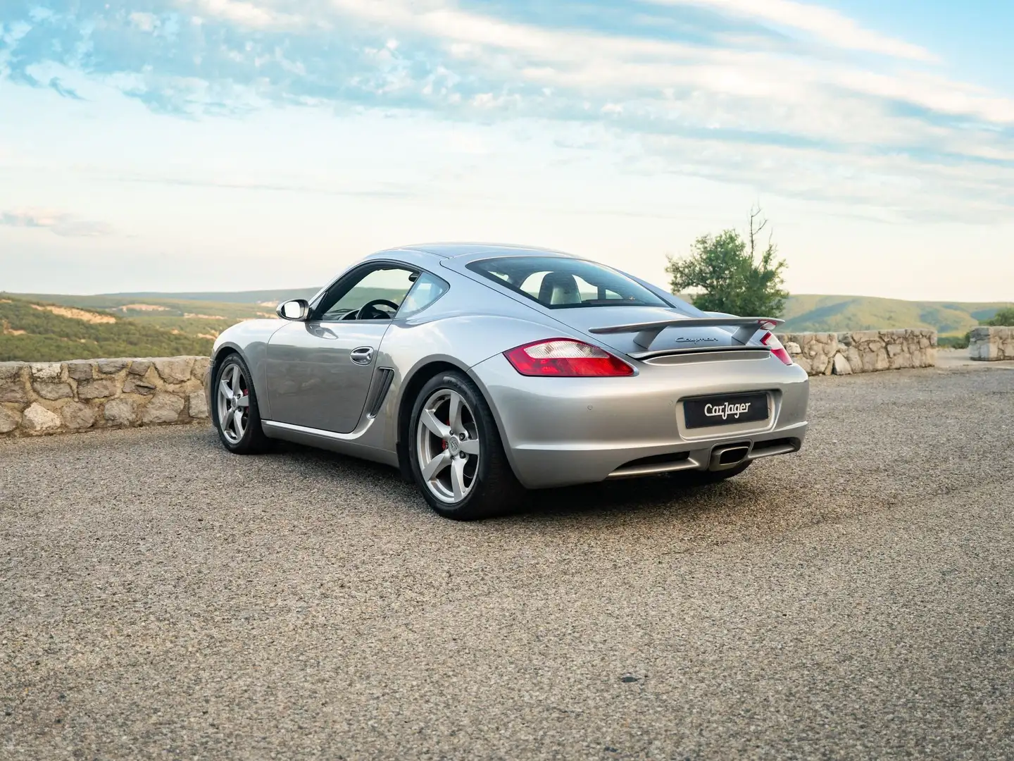 Porsche Cayman Argent - 2