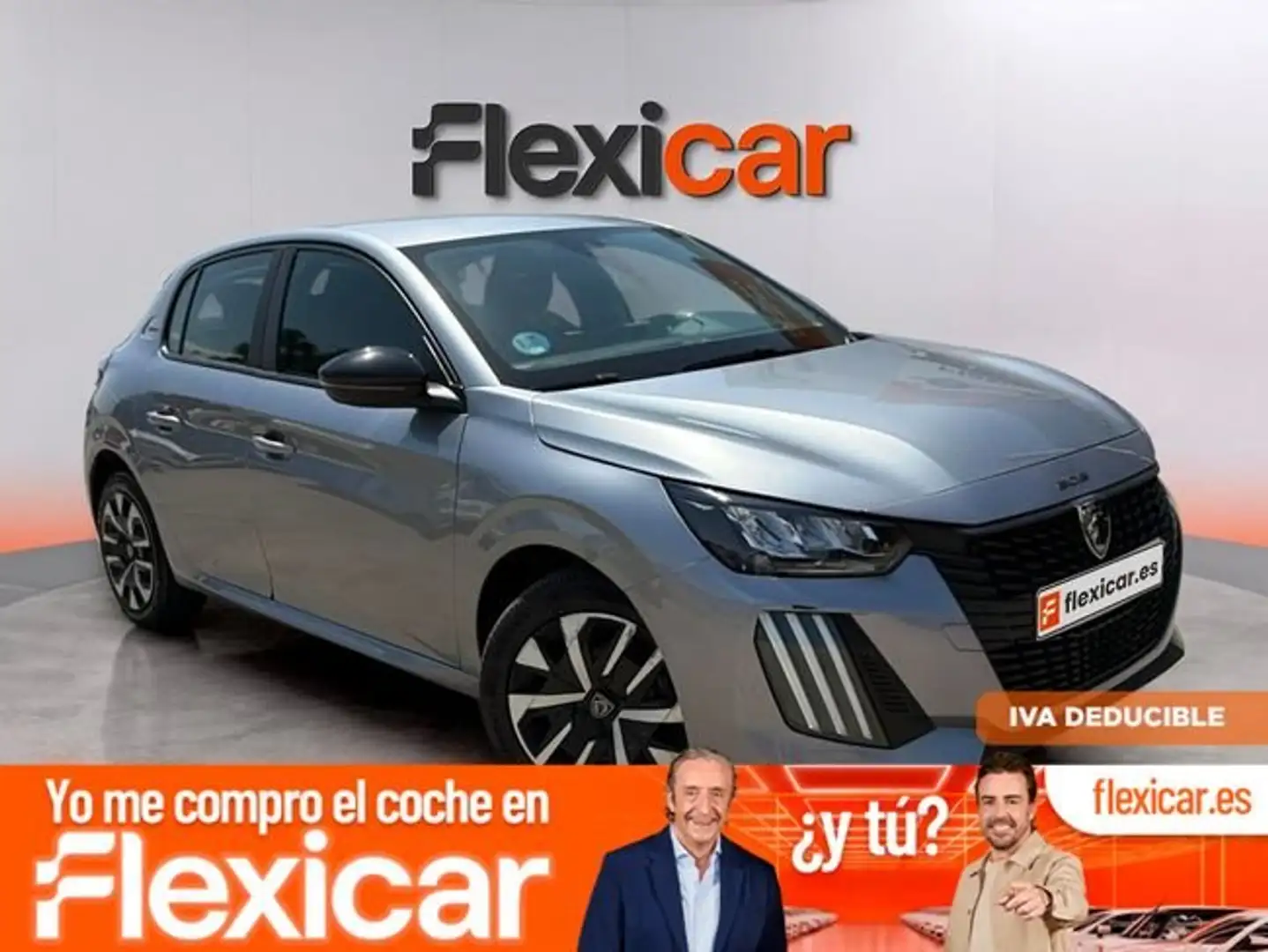 Peugeot 208 Style HYBRID 110 eDCS6 Gris - 1